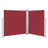Vidaxl forrude udvides 170x600 cm rød