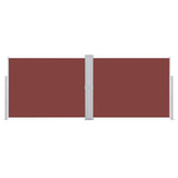 Vidaxl forrude udvides 140x1000 cm brun