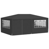 Vidaxl Party Telt med sidevægge Professionel 90 g m² 4x6 m Anthracite