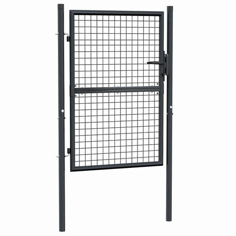 Vidaxx havehegn udført i galvaniseret stålnet 100x125 cm grå