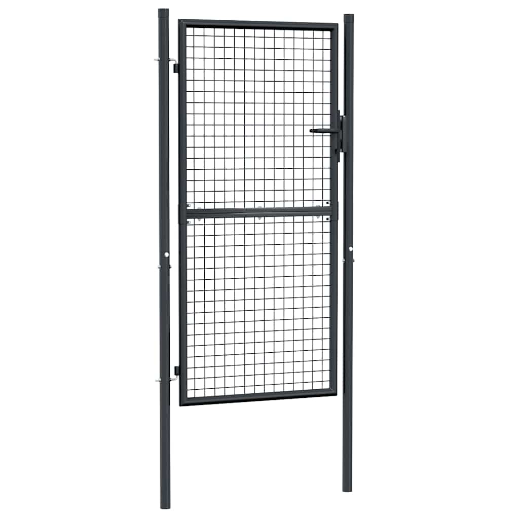 Vidaxx havehegn udført i galvaniseret stålnet 100x175 cm grå