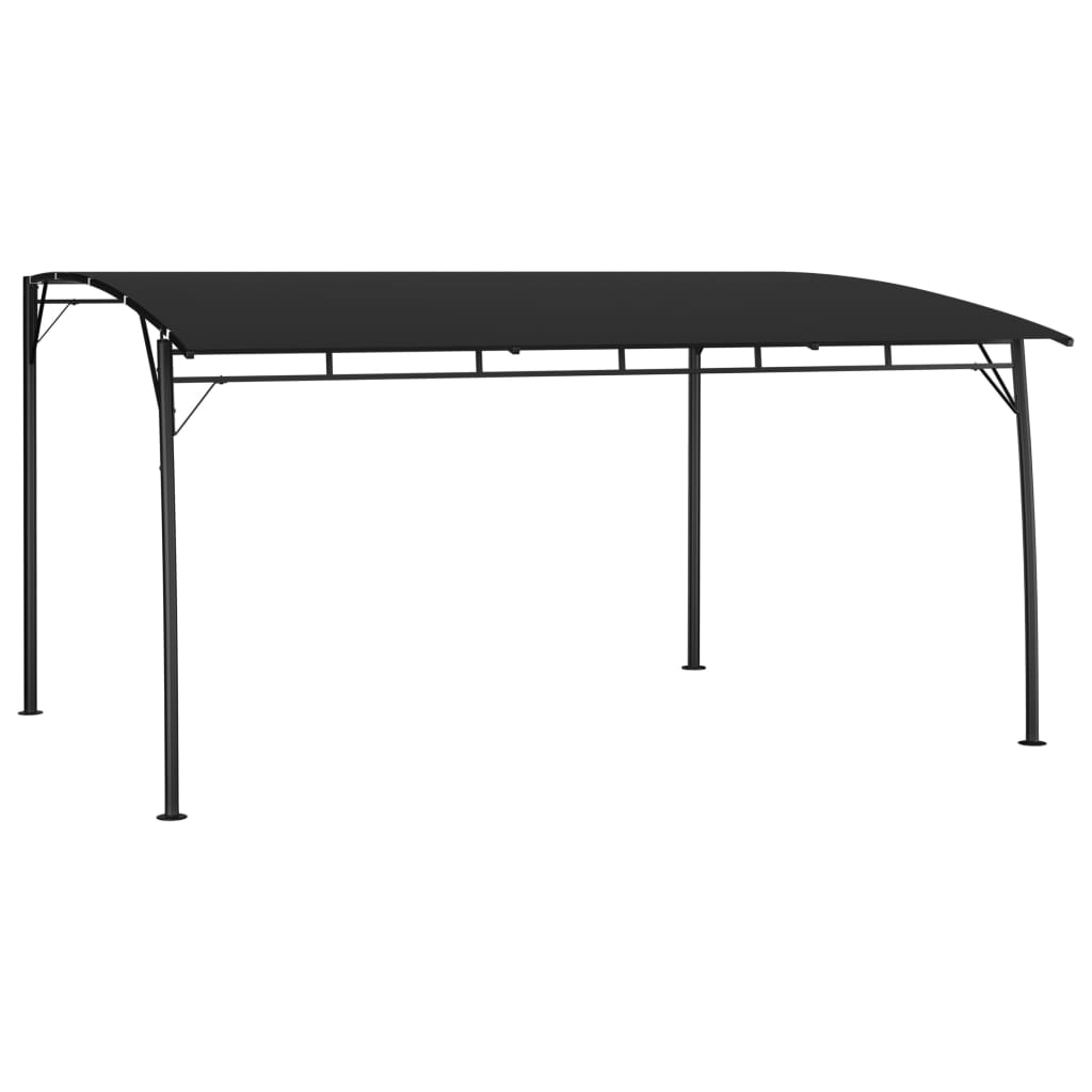 Vidaxl Sun Canopy 4x3x2.55 M Anthracite -farvet