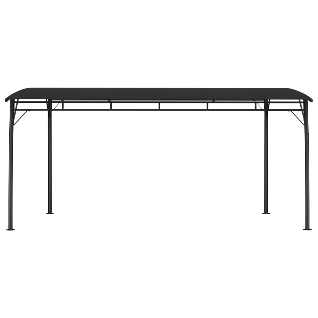 Vidaxl Sun Canopy 4x3x2.55 M Anthracite -farvet