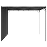 Vidaxl Garden Practor med side gardin 3x3x2,25 m anthracit