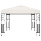 VidaXL lysthus 3x3 m stofcreme