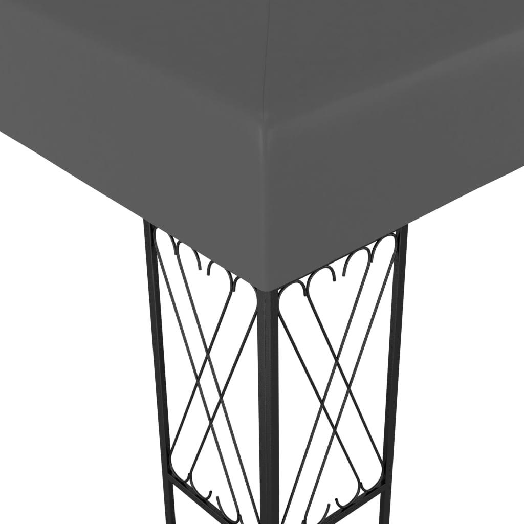 Vidaxl Arbor 3x3 m støvanthracit