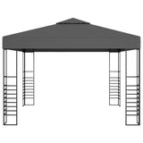 Vidaxxl havepavillon 3x3 m antracit