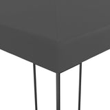 Vidaxxl havepavillon 3x3 m antracit