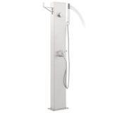 VidaXL havebruserhane 110 cm rustfrit stål