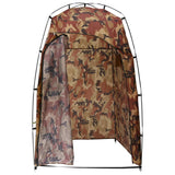 Vidaxl brusebad- WC-skiftende telt camouflage