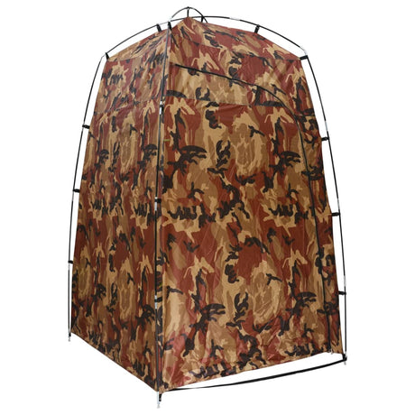 Vidaxl brusebad- WC-skiftende telt camouflage