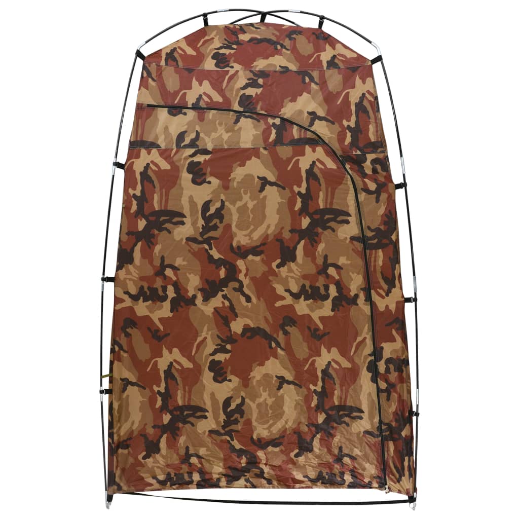 Vidaxl brusebad- WC-skiftende telt camouflage