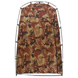 Vidaxl brusebad- WC-skiftende telt camouflage