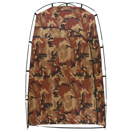 Vidaxl brusebad- WC-skiftende telt camouflage