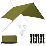 Vidaxl Cover Sail 3x2,85 m grøn