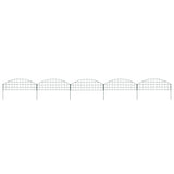 Vidaxl Fencing Set Bent 77.3x26 cm grøn