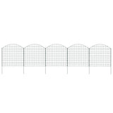Vidaxl Fencing Set Bent 77,5x78,5 cm grøn