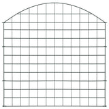 Vidaxl Fencing Set Bent 77,5x78,5 cm grøn