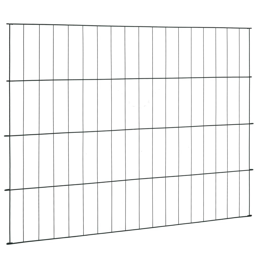 Vidaxl hegn sæt 115x79 cm grøn