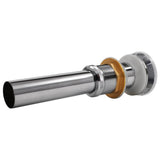 Vidaxl Sink Drain Pop-Up rustfrit stål