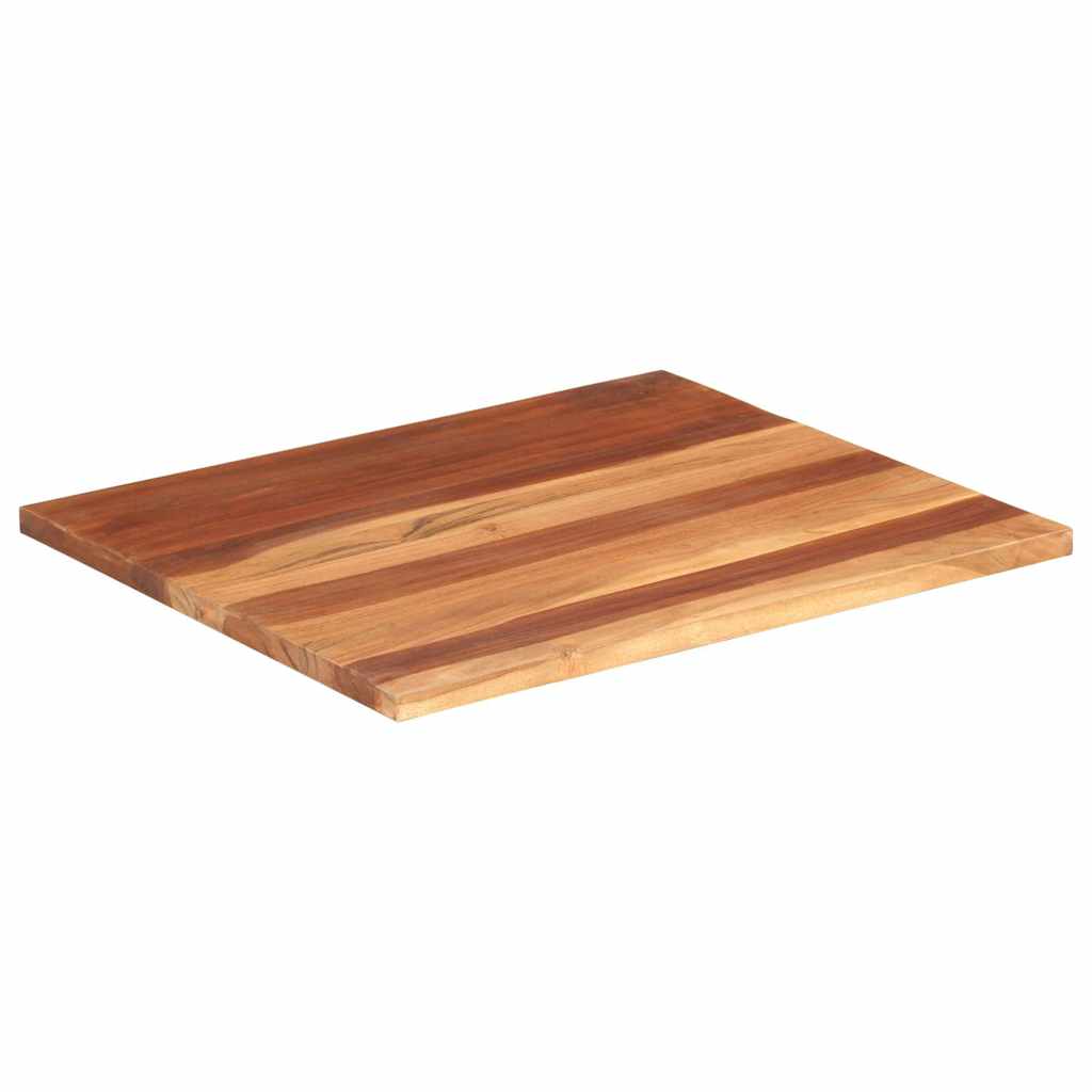 Vidaxl tafelblad 25-27 mm 60x70 cm massief acaciahout