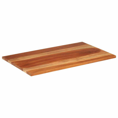 Vidaxl tafelblad 25-27 mm 60x100 cm massief acaciahout