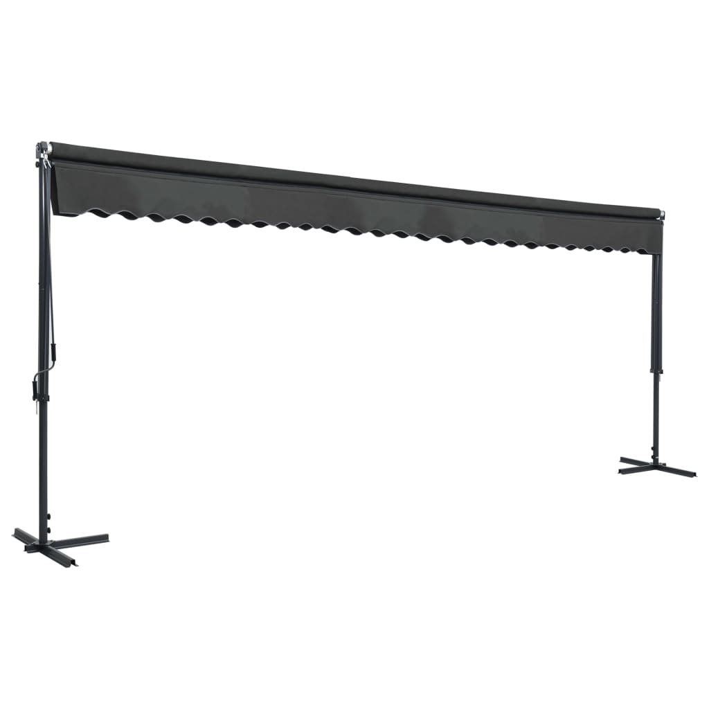 Vidaxl Luifel løsrevet 600x300 cm antracit