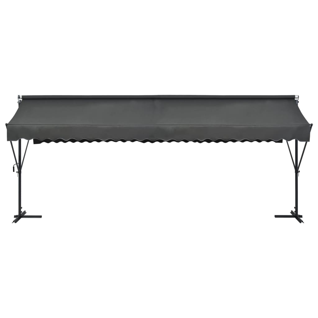 Vidaxl Luifel løsrevet 600x300 cm antracit