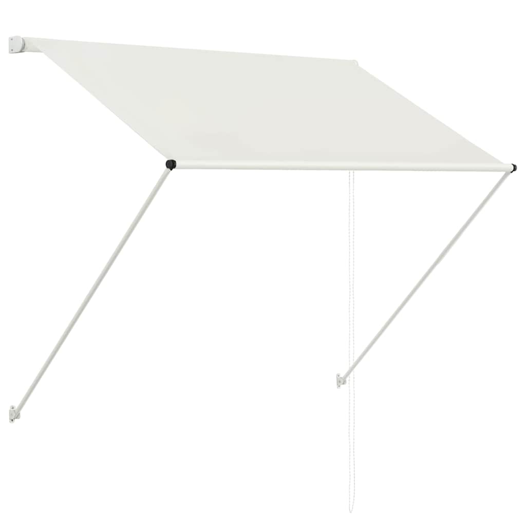 Vidaxx udtrækbart fortelt 100x150 cm creme