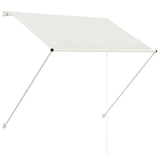 Vidaxx udtrækbart fortelt 100x150 cm creme