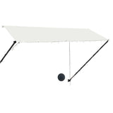 Vidaxl Luifel udvides med LED 300x150 cm creme