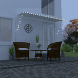 Vidaxl Luifel udvides med LED 300x150 cm creme