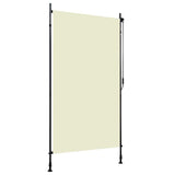 Vidaxl Roller Blind til eksterne 120x270 cm creme