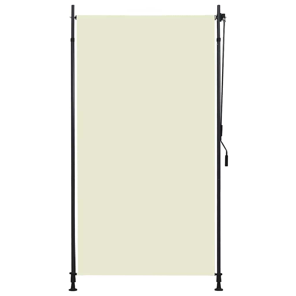 Vidaxl Roller Blind til eksterne 120x270 cm creme