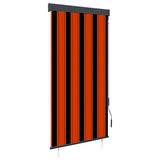 Vidaxl Roller Blind til udenfor 80x250 cm orange og brun