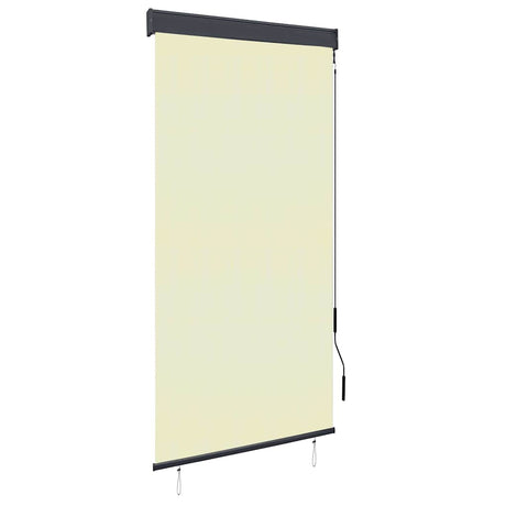 Vidaxl rolgordijn voor buiten 100x250 cm crème