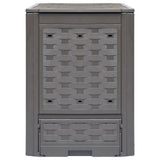 Vidaxx kompostbeholdere 3 stk 900 l 60x60x83 cm plast rattan brun