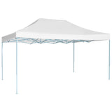 Vidaxl Parttent sammenfoldelig 3x4,5 m hvid
