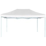 Vidaxl Parttent sammenfoldelig 3x4,5 m hvid