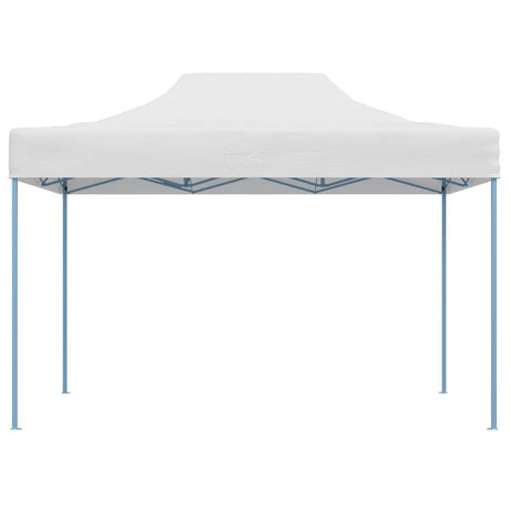 Vidaxx foldbart festtelt 280x410x315 cm stål hvid