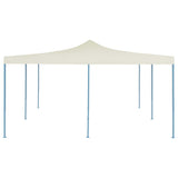 Vidaxl Arbor Foldbar 5x5 m creme