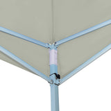 Vidaxl Arbor Foldbar 5x5 m creme