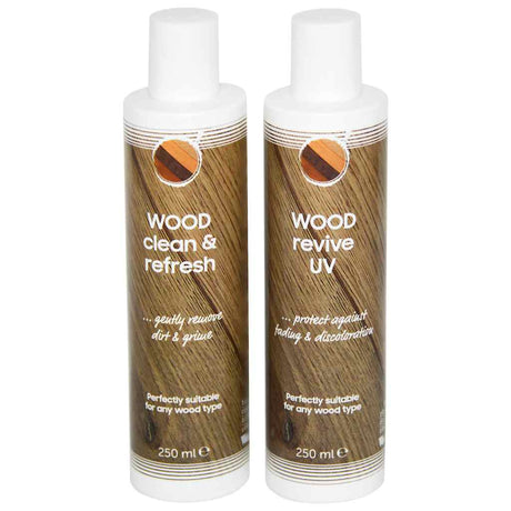 Vidaxl Wood Care Set 2x250 Ml Care Kit
