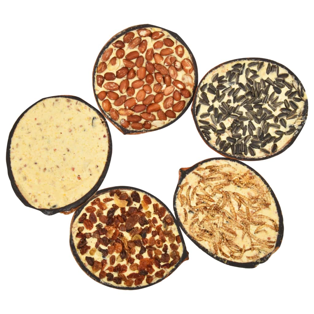 Vidaxl Bird Food Fyldt Half Coconuts 10 St 290 G