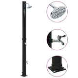 Vidaxl Solardouche 20 L 220 cm sort