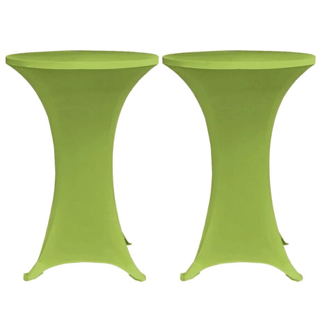 Vidaxx borddæksel stretch 4 stk 80 cm grøn
