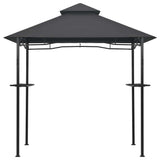 Vidaxl Barbecue Pavilion 240x150x255 cm stål antracit