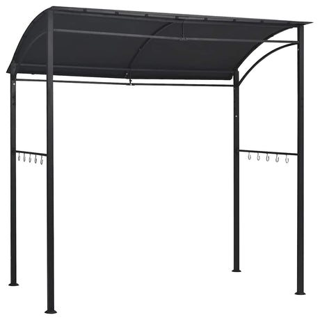 Vidaxx grillpavillon 215x150x220 cm stål antracit