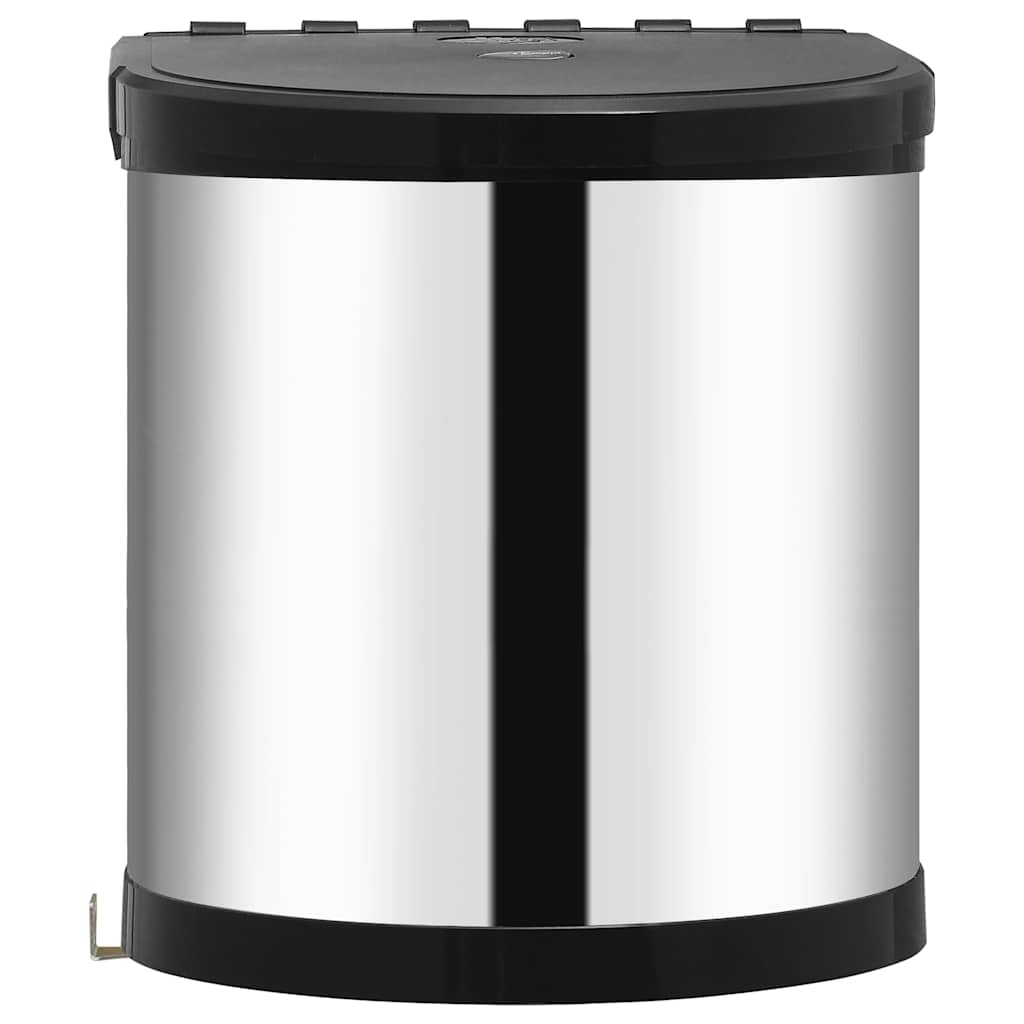 Vidaxl Kitchen Fyldt kode Inbentet 12 L rustfrit stål