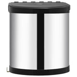 Vidaxl Kitchen Fyldt kode Inbentet 12 L rustfrit stål